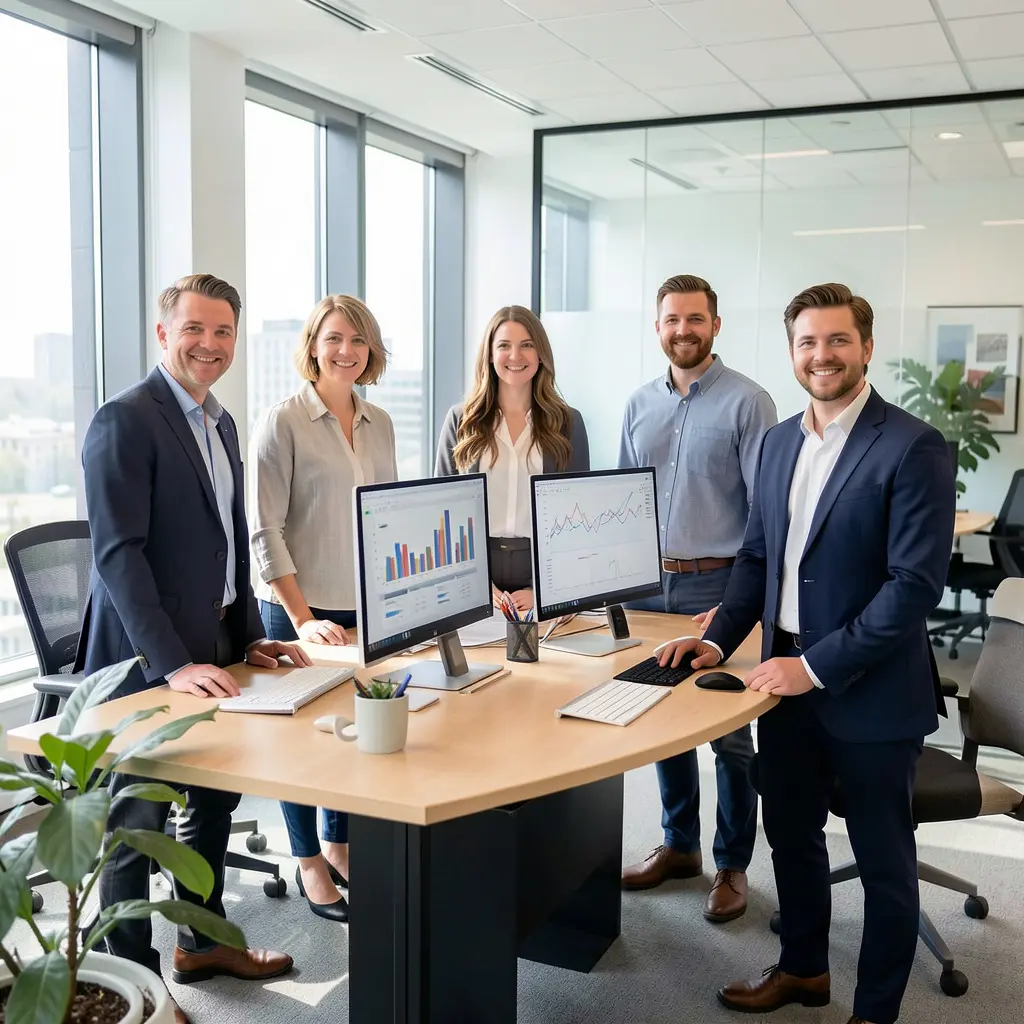 Vårt erfarna team arbetar med digitalisering